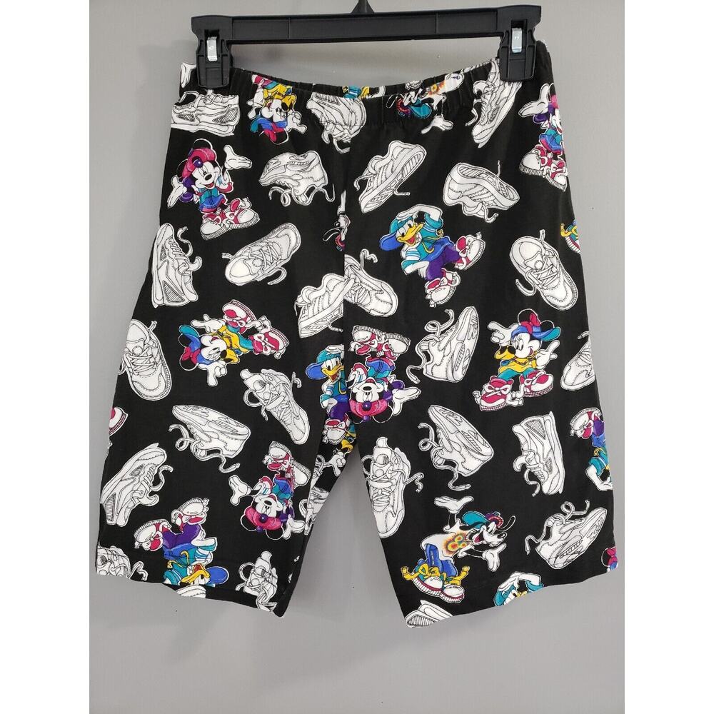 Vintage Mickey Unlimited Mouse Jerry Leigh Youth Boys Kids Large Shorts‎ Disney